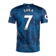Camiseta Arsenal Jugador Saka 3ª 2020-2021