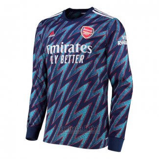 Camiseta Arsenal 3ª Manga Larga 2021-2022