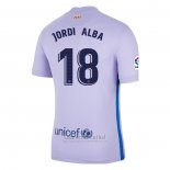 Camiseta Barcelona Jugador Jordi Alba 2ª 2021-2022