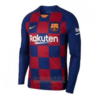 Camiseta Barcelona 1ª Manga Larga 2019-2020