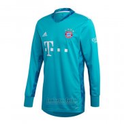 Camiseta Bayern Munich Portero Manga Larga 2020-2021 Azul