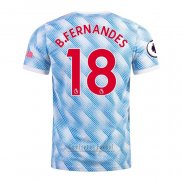 Camiseta Manchester United Jugador B.Fernandes 2ª 2021-2022