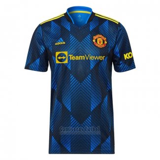 Camiseta Manchester United 3ª 2021-2022 Tailandia