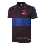 Camiseta Polo del Barcelona 2020-2021 Marron