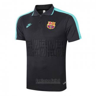 Camiseta Polo del Barcelona 2020-2021 Negro