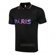 Camiseta Polo del Paris Saint-Germain 2021-2022 Negro