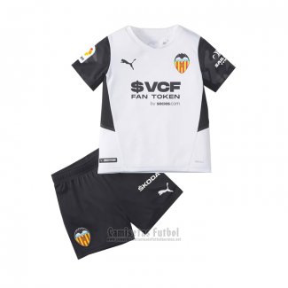 Camiseta Valencia 1ª Nino 2021-2022