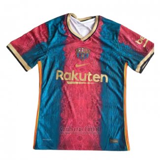 Camiseta de Entrenamiento Barcelona 2021 Rojo y Azul