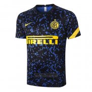 Camiseta de Entrenamiento Inter Milan 2020-2021 Azul