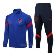 Chandal de Chaqueta del Atletico Madrid 2022-2023 Azul