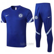 Chandal del Chelsea Manga Corta 2020-2021 Azul