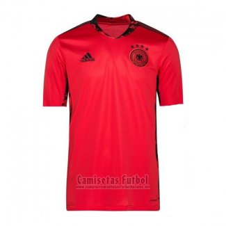 Camiseta Alemania Portero 2020 Rojo Tailandia