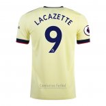 Camiseta Arsenal Jugador Lacazette 2ª 2021-2022