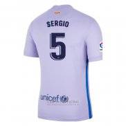 Camiseta Barcelona Jugador Sergio 2ª 2021-2022
