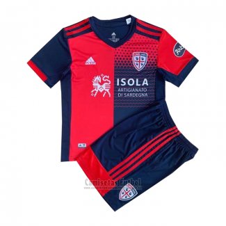 Camiseta Cagliari Calcio 1ª Nino 2021-2022