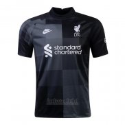 Camiseta Liverpool Portero 2021-2022 Negro