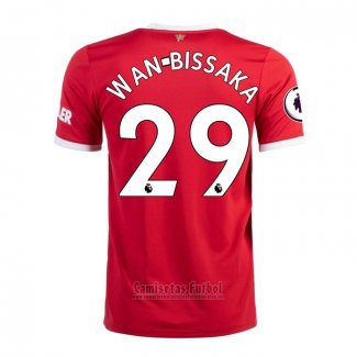 Camiseta Manchester United Jugador Wan-Bissaka 1ª 2021-2022