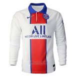 Camiseta Paris Saint-Germain 2ª Manga Larga 2020-2021