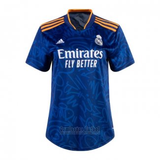 Camiseta Real Madrid 2ª Mujer 2021-2022