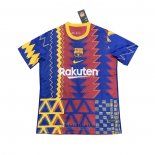 Camiseta de Entrenamiento Barcelona 2021 Azul