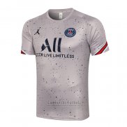 Camiseta de Entrenamiento Paris Saint-Germain 2021-2022 Gris