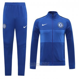 Chandal de Chaqueta del Chelsea 2020-2021 Azul