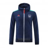 Chaqueta con Capucha del Arsenal 2021-2022 Azul