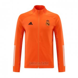 Chaqueta del Real Madrid 2020-2021 Naranja