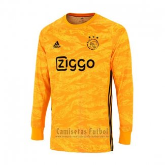 Camiseta Ajax Portero Manga Larga 2019-2020 Amarillo