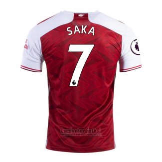 Camiseta Arsenal Jugador Saka 1ª 2020-2021