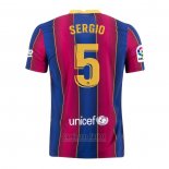 Camiseta Barcelona Jugador Sergio 1ª 2020-2021