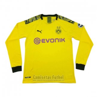 Camiseta Borussia Dortmund 1ª Manga Larga 2019-2020