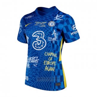 Camiseta Chelsea 42 Champions Special 2021-2022 Tailandia