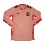 Camiseta Espana 1ª Portero Manga Larga 2020