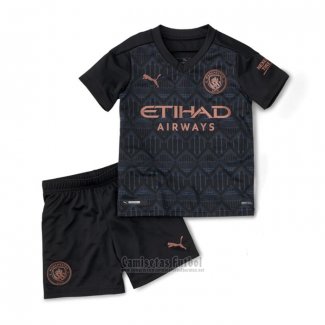 Camiseta Manchester City 2ª Nino 2020-2021