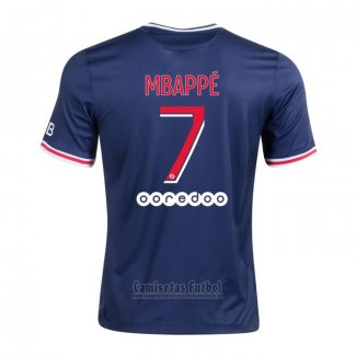 Camiseta Paris Saint-Germain Jugador Mbappe 1ª 2020-2021