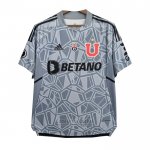 Camiseta Universidad de Chile Portero 2022 Gris Tailandia