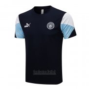 Camiseta de Entrenamiento Manchester City 2021-2022 Azul