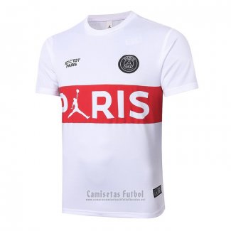 Camiseta de Entrenamiento Paris Saint-Germain 2020-2021 Blanco