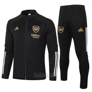 Chandal de Chaqueta del Arsenal 2020-2021 Negro