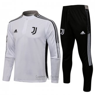 Chandal de Sudadera del Juventus Nino 2021-2022 Blanco