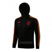 Chaqueta con Capucha del Ajax 2021-2022 Negro