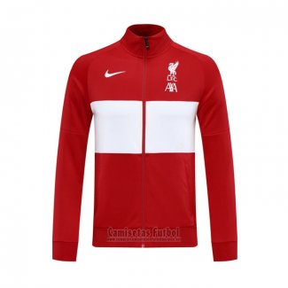 Chaqueta del Liverpool 2020-2021 Rojo y Blanco