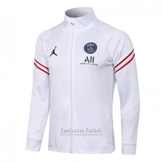 Chaqueta del Paris Saint-Germain 2021-2022 Blanco