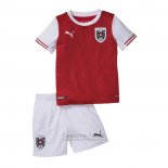 Camiseta Austria 1ª Nino 2020-2021