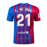 Camiseta Barcelona Jugador F.De Jong 1ª 2021-2022