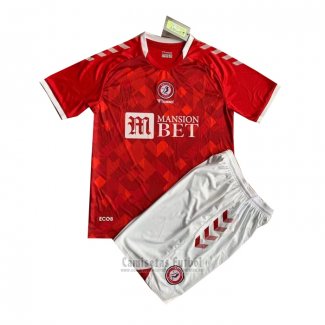 Camiseta Bristol City 1ª Nino 2021-2022