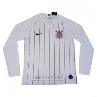 Camiseta Corinthians 1ª Manga Larga 2019-2020