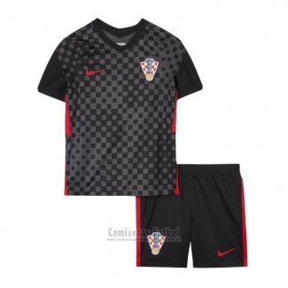 Camiseta Croacia 2ª Nino 2020-2021