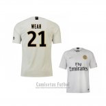 Camiseta Paris Saint-Germain Jugador Weah 2ª 2018-2019